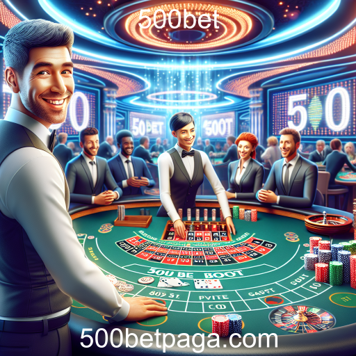 A Emoção do Casino Ao Vivo no 500bet